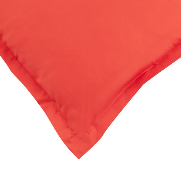 bassetti-kissen-uni-1191-tangerine-detail Unifarbene Bassetti Kissen 40x40 - 1191 Details