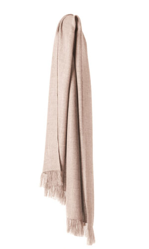 Traveller scarf - Nude-Ivory