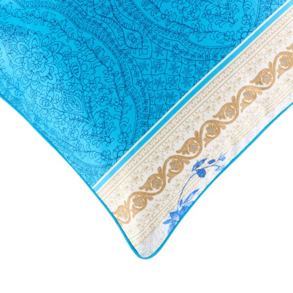 F-KHGFL 40x40 Ibiscus Tattoo B1_2 Bassetti Kissenhülle zu Granfoulard Ibiscus Tattoo B1