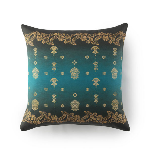 F-KH TWILL 40x40 GOLD DECOR V1_1 Bassetti Kissenhülle zur Tischwäsche Gold Decor V1 Twillgewebe