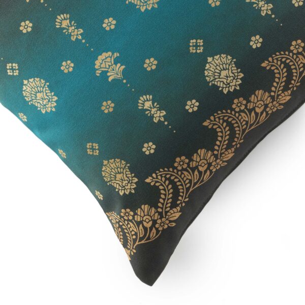 F-KH TWILL 40x40 GOLD DECOR V1_2 Bassetti Kissenhülle zur Tischwäsche Gold Decor V1 Twillgewebe