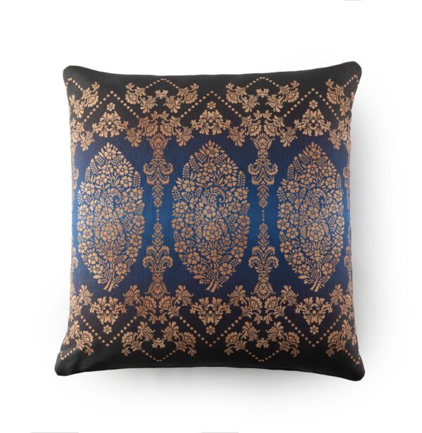 F-KH TWILL 50x50 GOLD DECOR B1_1 Bassetti Kissenhülle zur Tischwäsche Gold Decor B1 Twillgewebe