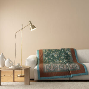 Bassetti Plaid Indian Roses V1