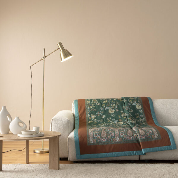 Bassetti Plaid Indian Roses V1