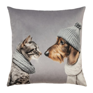 PAD Concept Kissenhülle CAT LOVES DOG