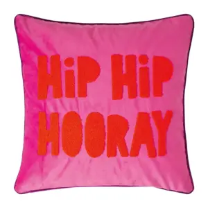 PAD Concept Kissenhülle LETTERS hip hip-hot pink 45 x 45